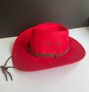 COSTUME RENTAL - Z107 Red Cowboy Hat