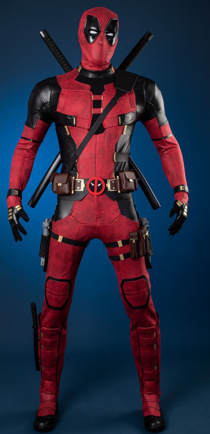 COSTUME RENTAL - E19 DEADPOOL- 16 pc large