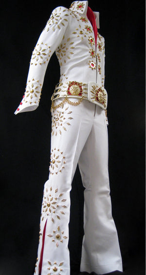 COSTUME RENTAL - D102A Elvis deluxe Med 3 pc