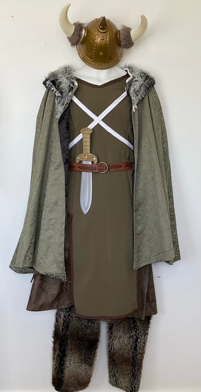 COSTUME RENTAL - G3E Viking Tunic ensemble 7 PCS