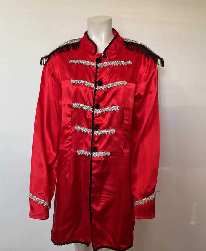 COSTUME RENTAL - D81 Sgt Pepper Jacket Red 1 pc