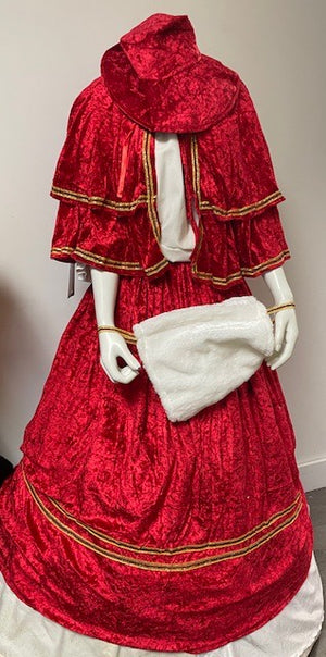 christmas caroler dress A Christmas Carol' Belle Costume, Dickens Theatrical Wardrobes, Makeup
