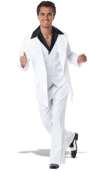 COSTUME RENTAL - X59A Saturday Night Fever Suit L