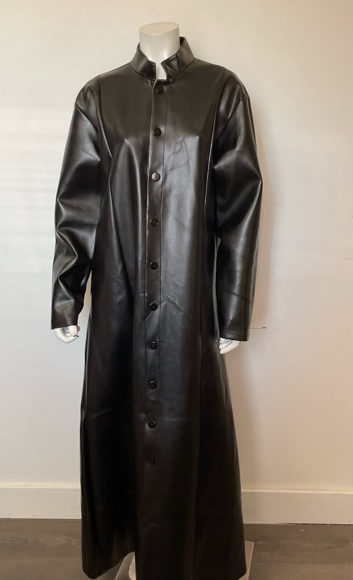 COSTUME RENTAL - D79A NEO Leather Coat Large 1 pcs