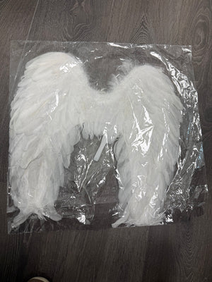 ACCESS: Angel Wings 16" wide white