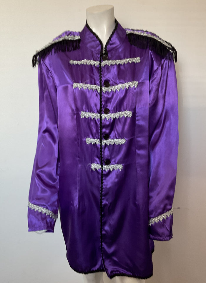 COSTUME RENTAL - D83 Marching Band / Sgt Pepper Jacket Purple 1 pc