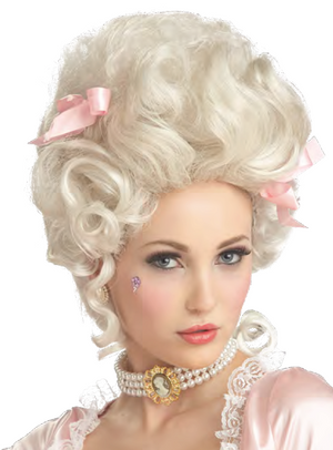 WIG: Marie Antoinette Wig DELUXE