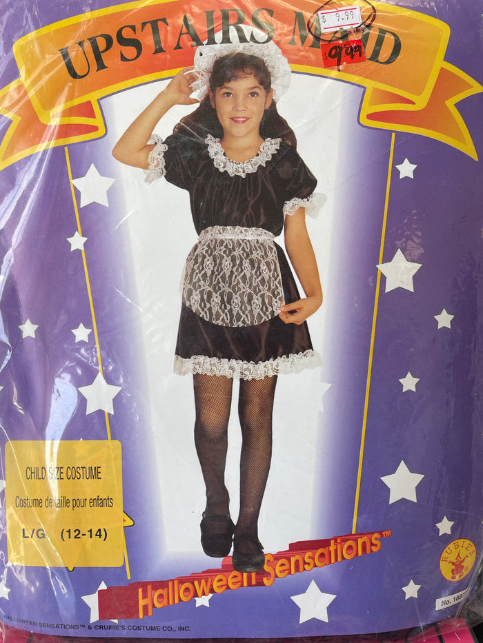 KIDS COSTUME: French Maid Large AVAILABLE ONLINE ONLY