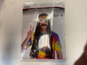 Woodstock wig with headband