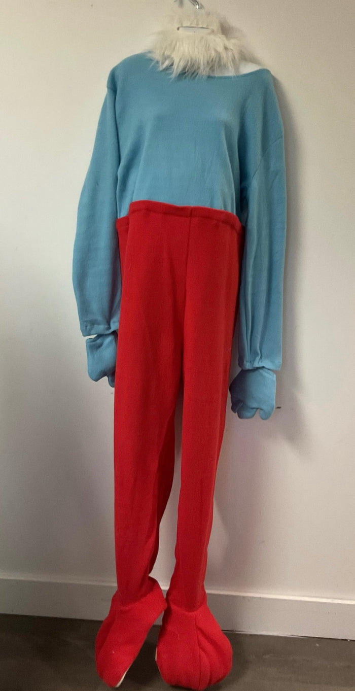 COSTUME RENTAL - D95 Papa Smurf  4 pc Large