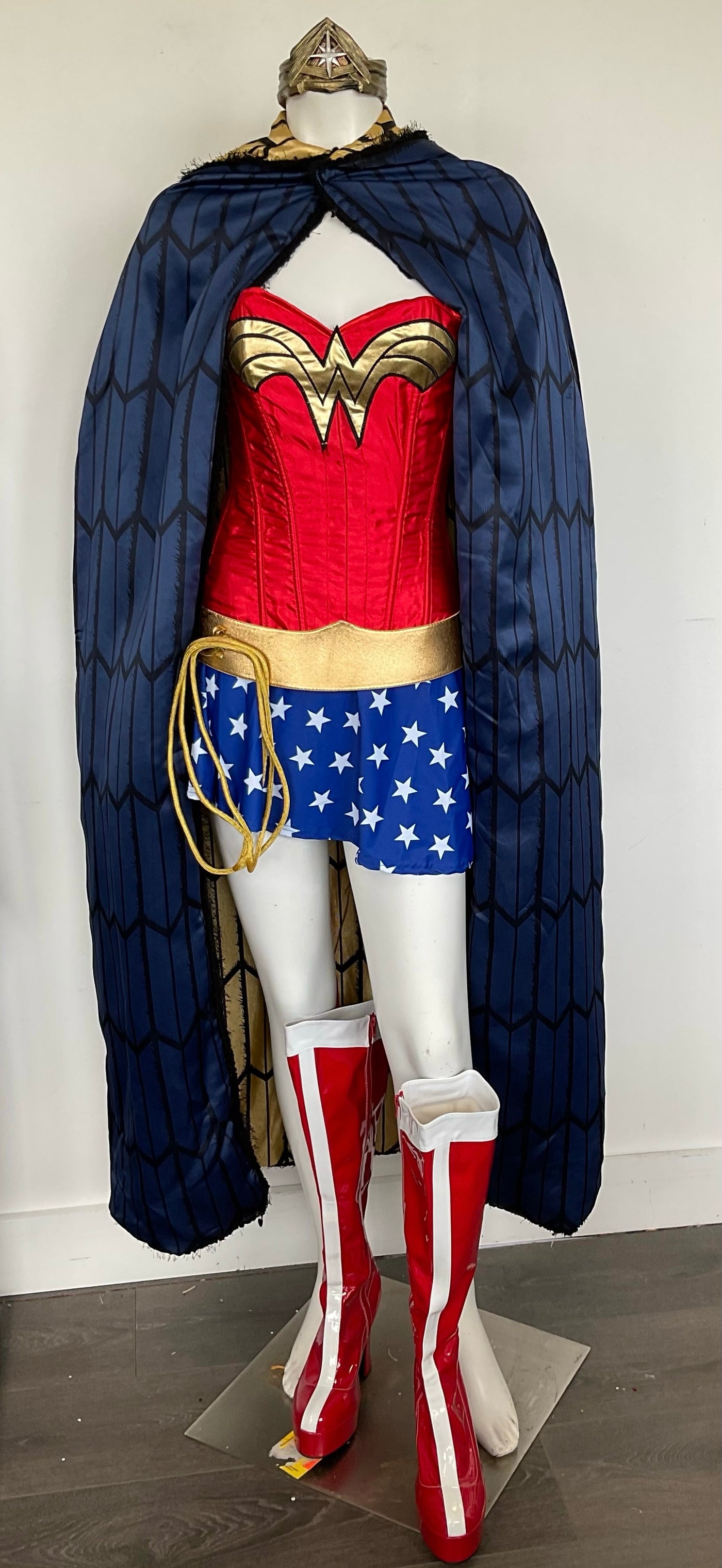 ladies wonder woman fancy dress Wonder Woman Diana Prince Set Suit Fancy Dress Uniform Cosplay Costume Halloween