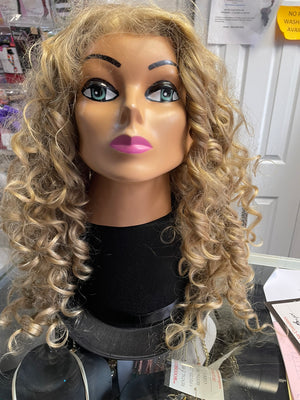 RENTAL WIG: Z348 Curly Blonde Wig  Rental