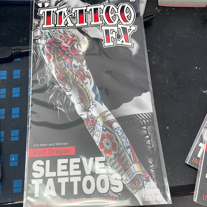 Tattoos: Sleeve Temporary Tattoos