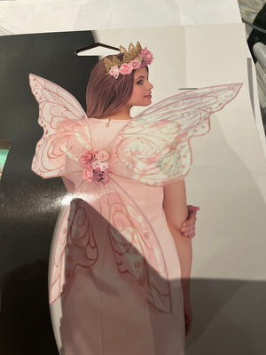 ACCESS: Wings, fairy (green and gold)