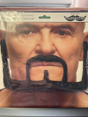 ACCESS: Moustache and Beard, Brownish/red