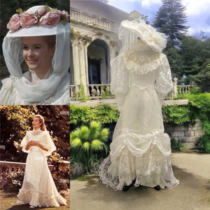 COSTUME RENTAL - C109 Chitty Chitty Bang Bang Victorian Gown- 3 pc SMALL