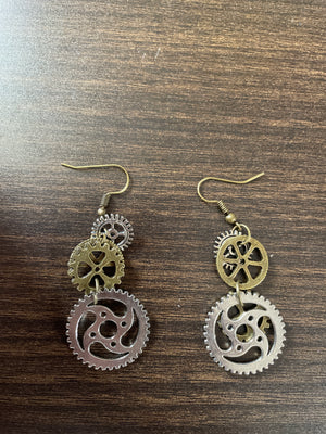 ACCESS:  Steampunk Earrings