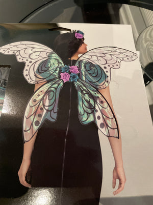ACCESS: Wings, fairy (green and black)