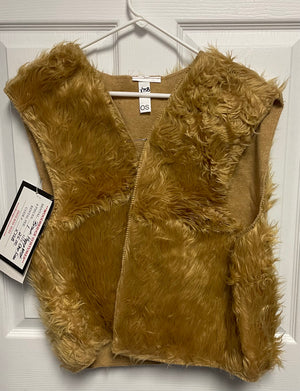 COSTUME RENTAL - X75b Furry Hippy vest  m/l