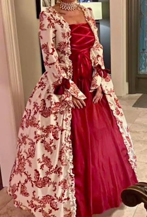 COSTUME RENTAL - B14 Renaissance / Bridgerton Queen- 3pc large