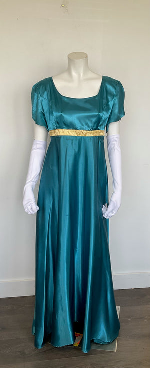 COSTUME RENTAL - C1c Bridgerton / Regency Dress XL 1 piece