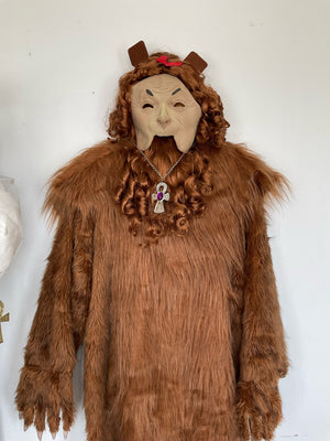 COSTUME RENTAL - D51 Cowardly Lion 8 pcs - XLarge