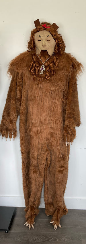 COSTUME RENTAL - D51 Cowardly Lion 8 pcs - XLarge