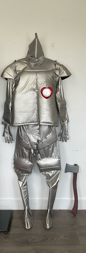 COSTUME RENTAL - D52A Tin Man Deluxe Medium 8 pcs