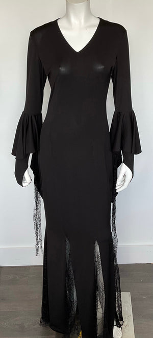 COSTUME RENTAL - D63 Morticia  1 pc