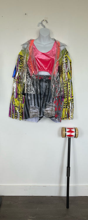 COSTUME RENTAL - E28 Birds of Prey Harley Quinn - 5 pcs