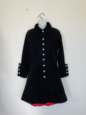 COSTUME RENTAL - G44 Pirate Ladies Coat Large 1 pc