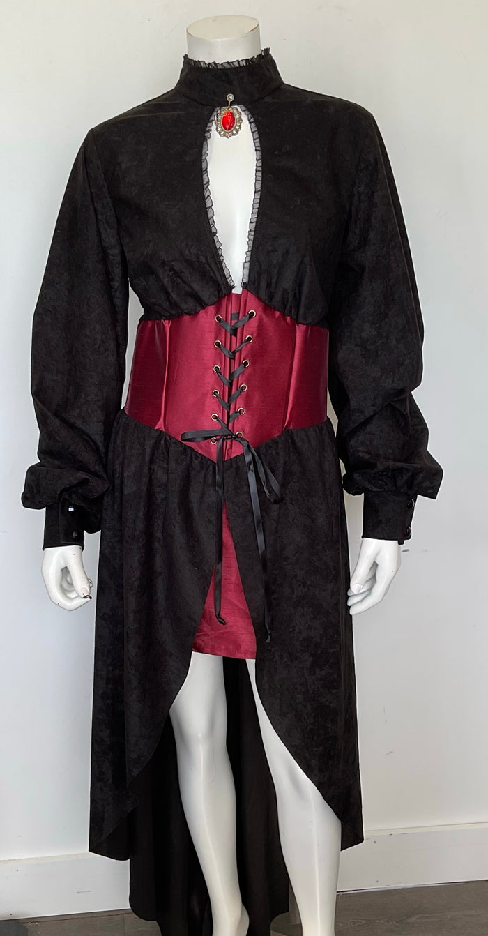 COSTUME RENTAL - P28 Vamp Coat and Skirt L 2 pcs