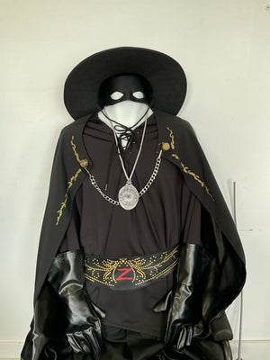 COSTUME RENTAL - I18 Heritage Zorro  11 pc large