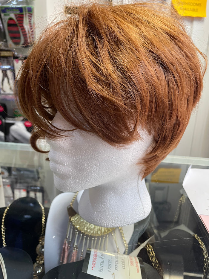 RENTAL WIG: Z432 Blown Away Ginger Wig