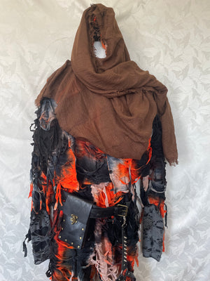 COSTUME RENTAL - F52 Mad Max Apocalypic  - 8 pc LARGE
