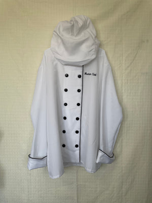COSTUME RENTAL: O63 Chef Coat and Hat XL 2pc