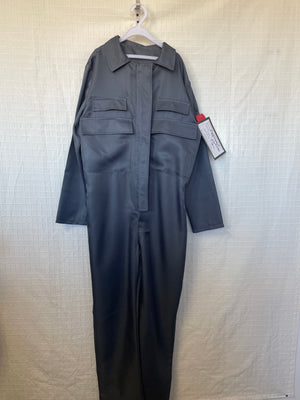 COSTUME RENTAL - O70 Mechanic's Jumpsuit - Grey Small 1 pc