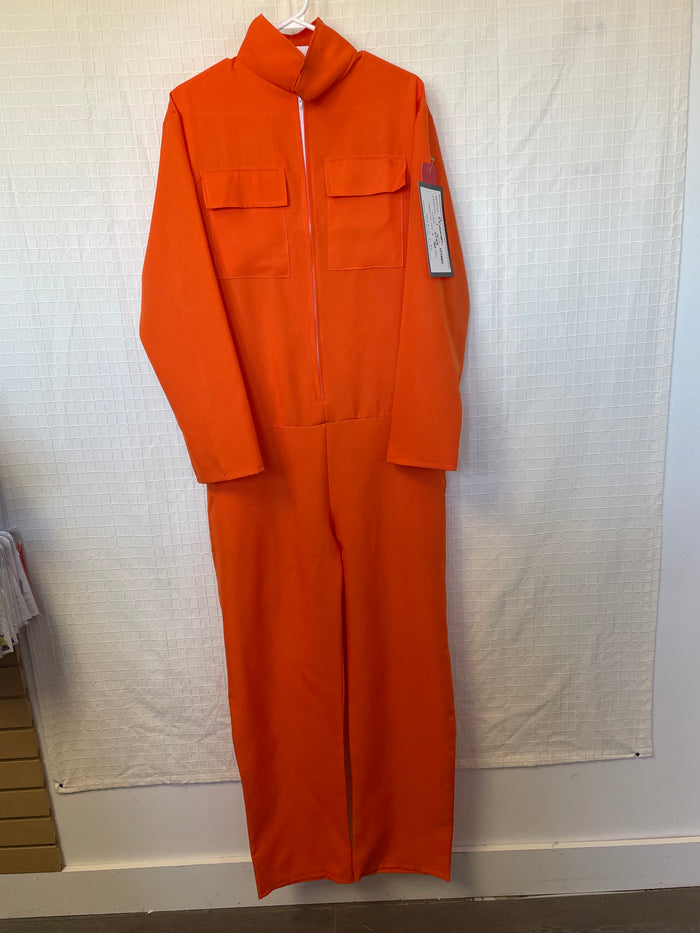 COSTUME RENTAL: O69 Prisoner Jumpsuit Small 1 pc Medium