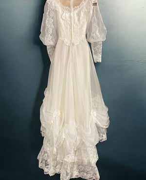 COSTUME RENTAL - C109 Chitty Chitty Bang Bang Victorian Gown- 3 pc SMALL