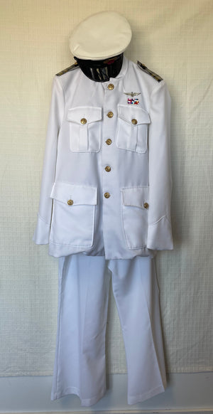 COSTUME RENTAL - O7A Navy Captain 3 pc Large
