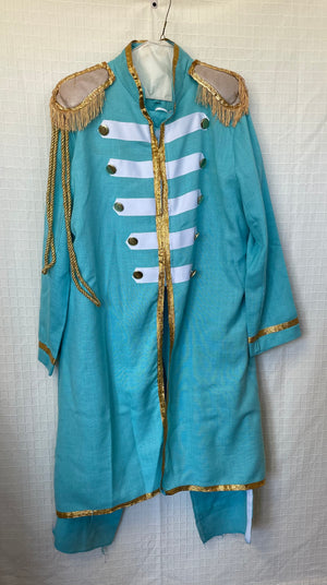 COSTUME RENTAL - D82A  Seargent Pepper Light Blue 2 pc Large