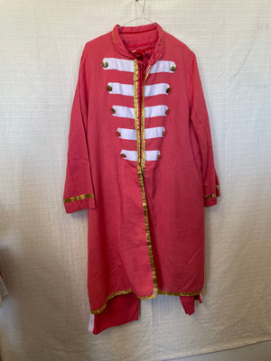COSTUME RENTAL - D81A  Seargent Pepper RED 2 pc Large