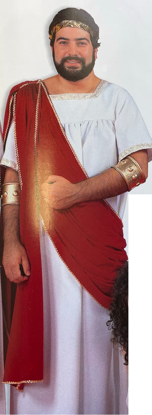 COSTUME RENTAL - F19A Julius Caesar 4 pcs  Large