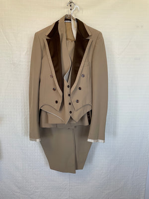 COSTUME RENTAL - C64C Tail Suit, Brown 4 pcs Medium