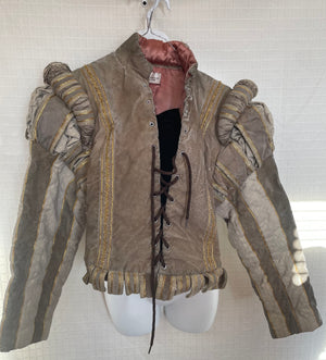 COSTUME RENTAL - A15C Shakesperean outfit (XS) - 2 pc