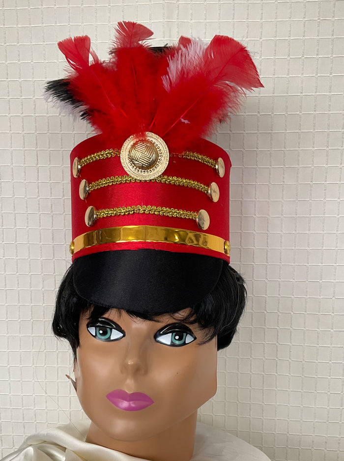 COSTUME RENTAL -z494 Marching Band hat / Nutcracker hat
