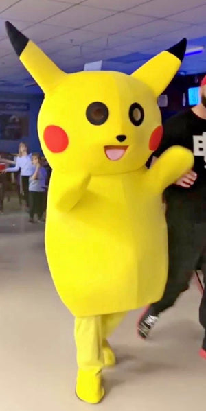 COSTUME RENTAL - R133A Pikachu Pokemon -5 pcs