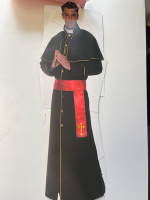 COSTUME RENTAL - O30a Cardinal 4 pcs LRG NOT AVAIL FOR HALLOWEEN