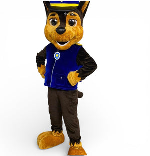 COSTUME RENTAL - R219 Chaser Deluxe 7 pc