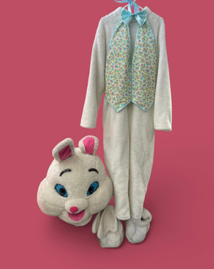COSTUME RENTAL - R159 White Bunny 8pcs